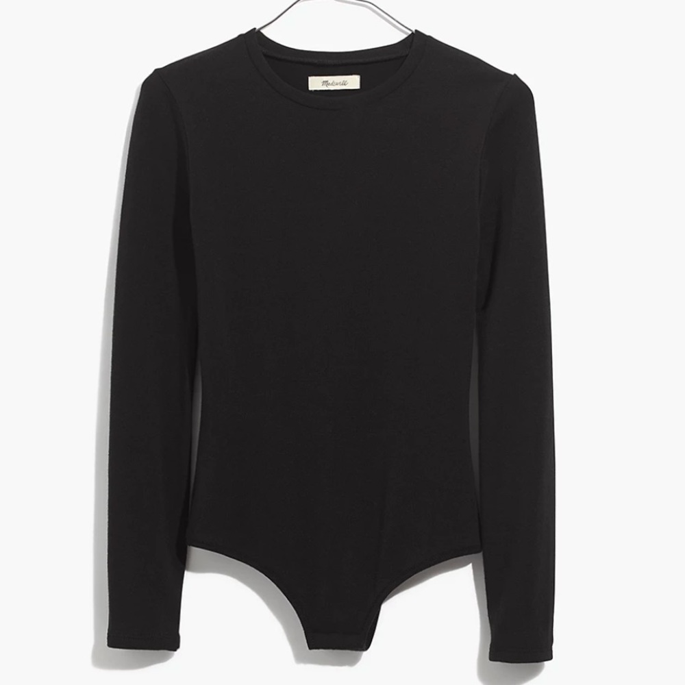 Madewell black longsleeve bodysuit